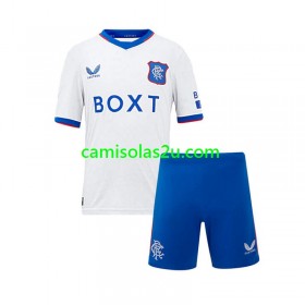 Camisolas de futebol Rangers Criança Equipamento Alternativa 2024/25 Manga Curta